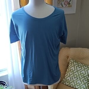 REI blue moisture wicking Tshirt 2XL